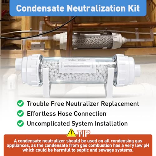 Condensate Neutralizer Kit Compatible with Rinnai, Replacement - Image 5