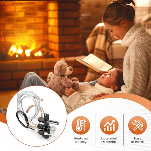 Fetechmate 69L17 Fireplace Natural Gas Pilot Assembly Fit - Image 8