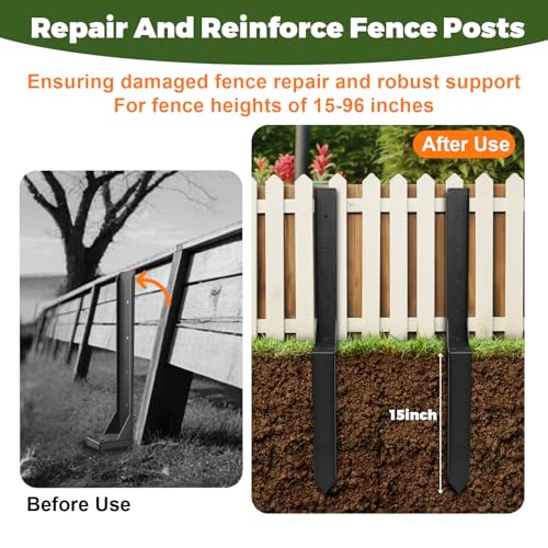 Fence Post Repair Kit, Thickened Heavy Duty Fence Post | Home Repair - Image 4