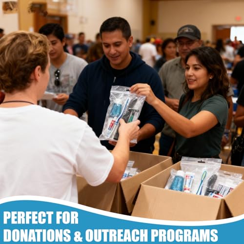 50 Pack homeless care package supplies bulk, 8-in-1 Individually - Image 7