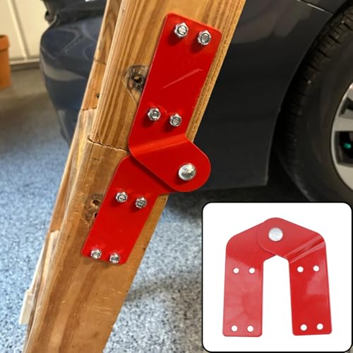 Coshar 4Pcs Attic Ladder Hinge Replacement Kit - Image 4