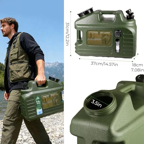 3.5 Gallon Water Jug, Camping Water Container - Image 4