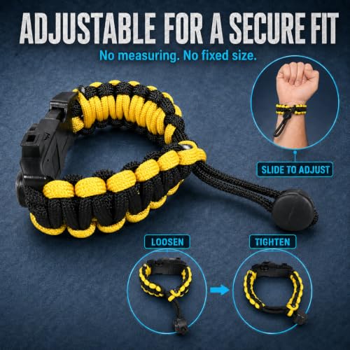 Nexfinity One Paracord Bracelet Set of 2-6-in-1 Survival - Image 5