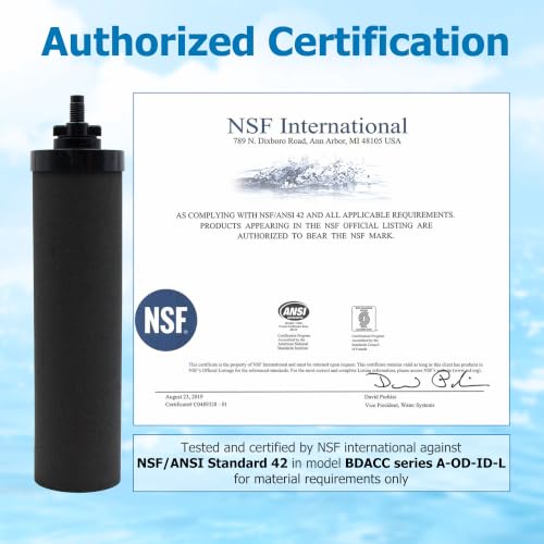 Water Filter Replacement for Berkey® BB9-2 Black Carbon Filters - Image 6