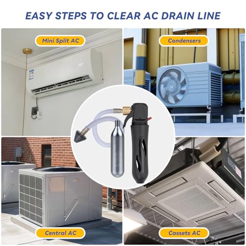 Upgraded Drain Device, AC Drain Line Cleaner Device - Image 5