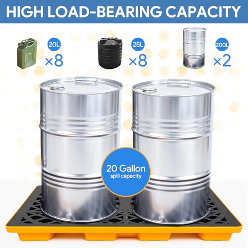 2 Drum Spill Containment Pallet, 2000 Lb Capacity - Image 7