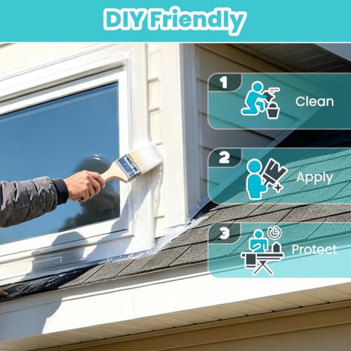 Transparent Waterproof Sealant Clear Leak Repair Coating - Image 7