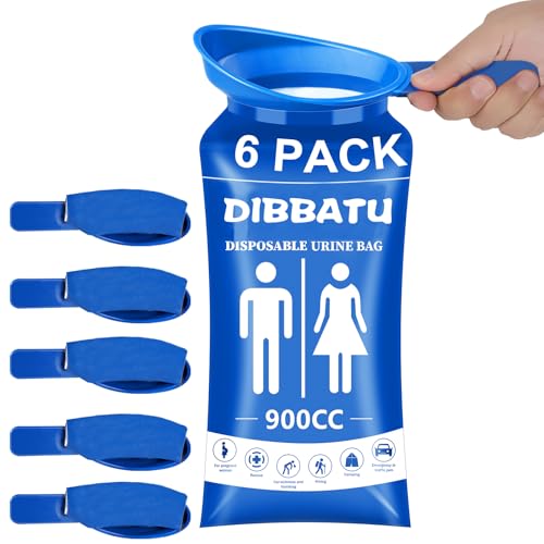 Disposable Urine Bag with Handle for Women/Men, 6/12PCS - Image 2