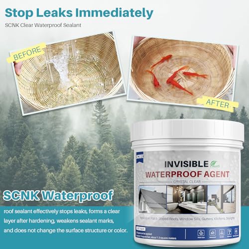 Waterproof Sealant Clear 35oz, Indoor and Outdoor Stop Leaks - Image 3