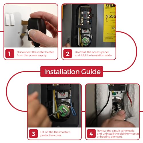 EWH-01 Electric Water Heater Tune-Up Kit, Water Heater Parts Fit - Image 8