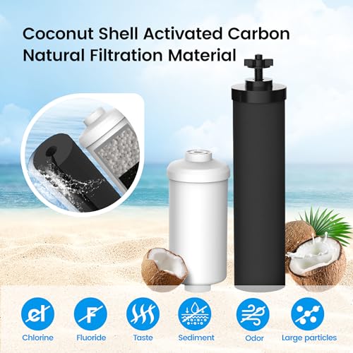 Filterlogic Gravity Water Filter, Replacement for Berkey® BB9-2® - Image 6