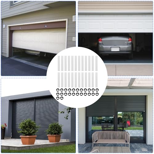 48pcs Garage Door Hinge Silent Roller Kit Contains Silent - Image 8
