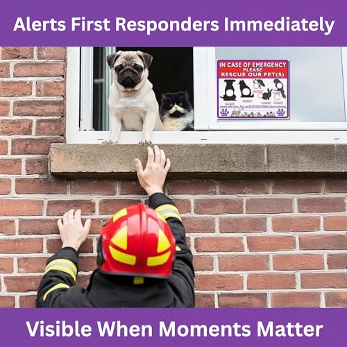 Pet Emergency Alert Kit for All Pets – Home Alone Rescue - Image 4