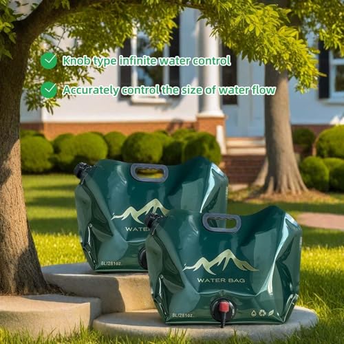 Chinshwehaw 8L/281oz Outdoor Collapsible Water Jug | Travel Essentials - Image 3