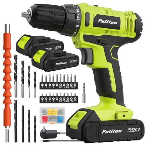PULITUO'S 20V Cordless Drill/Driver, Electric Screwdriver - Image 2