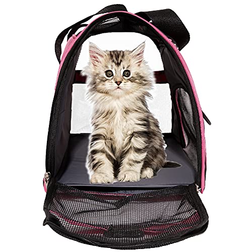 MuchL Cat Carrier for Cats Soft-Sided Travel Pat Carrier - Image 3