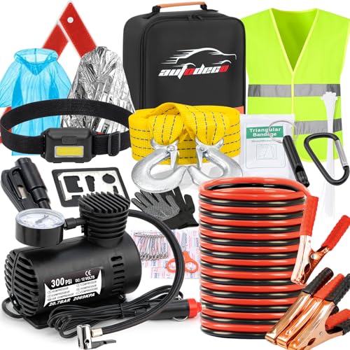 Car Roadside Emergency Kit, Car Safety Kit Portable | Hand Tools - Image 2