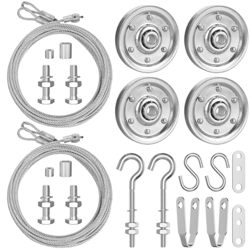 Garage Door Cable and Pulley Replacement Kit, Garage Door - Image 2