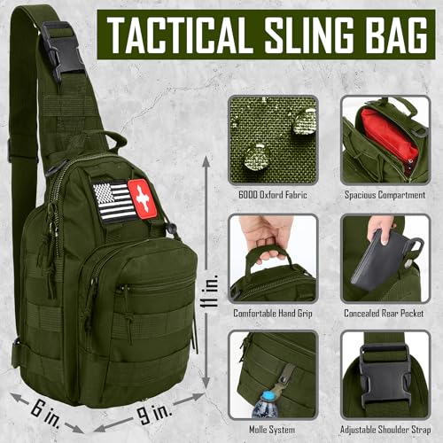 Survival Kit, 268 Pcs Emergency Survival Gear | Travel Essentials - Image 3