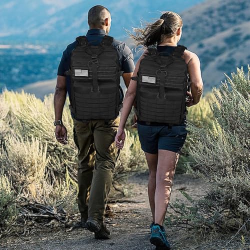 WOLT Military Tactical Backpack for Men 45L Molle Backpack - Image 3