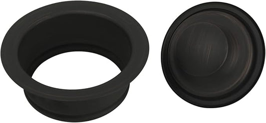 Akicon Kitchen Sink Oil Rubbed Bronze Finish Garbage Disposal Flange Stopper, One Size Disposal Rim, Fit 3-1/2 Inch Standard Sink Drain Hole