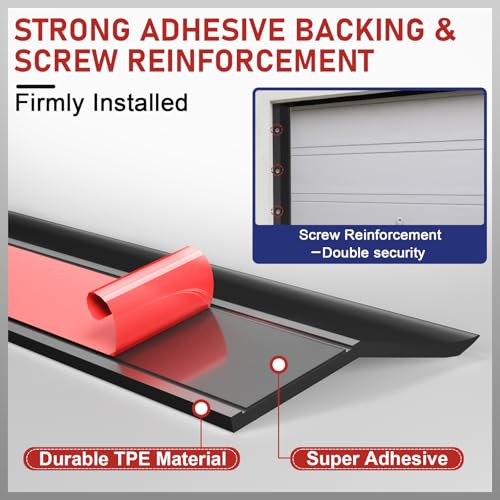 Garage Door Seal Top and Sides - 36 Ft Garage Door Weather - Image 7