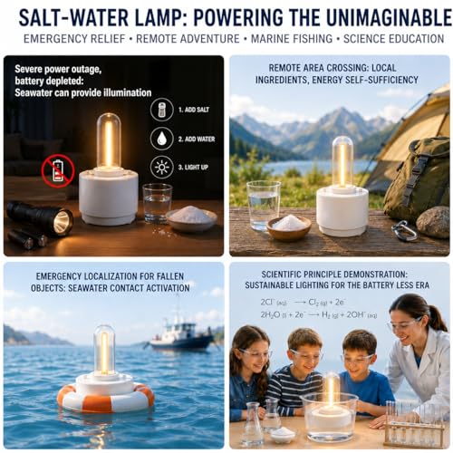 Safe Candle Lantern Alternative, Battery-Free Emergency Light - Image 4