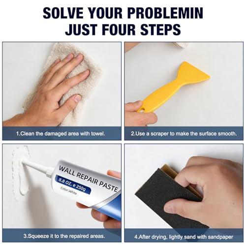 2PCS Efficient Drywall Repair Kit with Scraper, Wall | Home Repair - Image 5