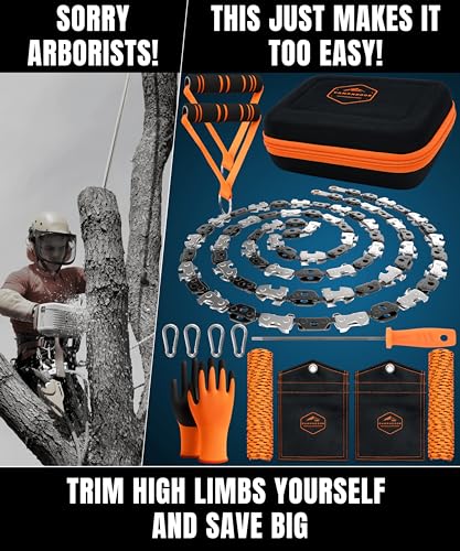 CAMPNDOOR High Limb Rope Saw 53 In - 360 Rope Chain Saw - Image 7