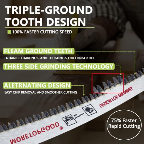 9"/12"/15" Arc Edge Reciprocating Saw Blade, 3 Pack - Image 4