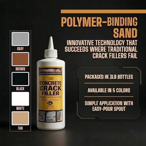 Concrete Crack Filler - 3 lb. (Single Bottle) - Polymer Based - Image 7