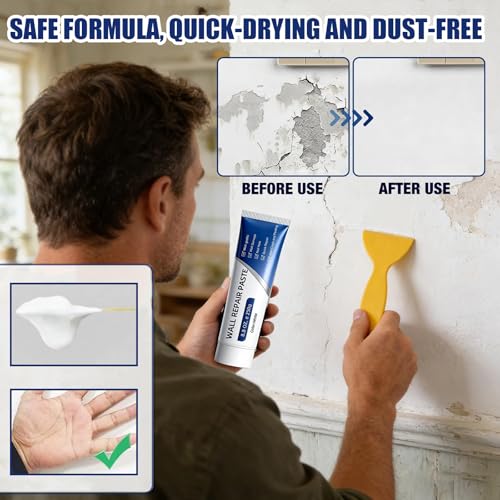 2Pcs Wall Repair Paste Tube, Drywall Repair Kit - Image 4