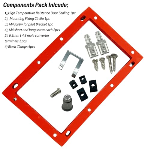 MENSI Pilot Burner Assembly Replacement Replace for Kit - Image 5
