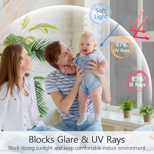 One Way Privacy Window Film Window Tint for Home See Out Not - Image 3
