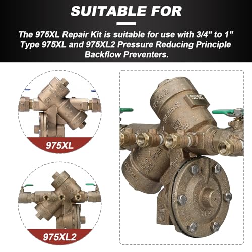 3/4-1" Backflow Preventer Repair Kit Fits for Wilkins Zurn - Image 4