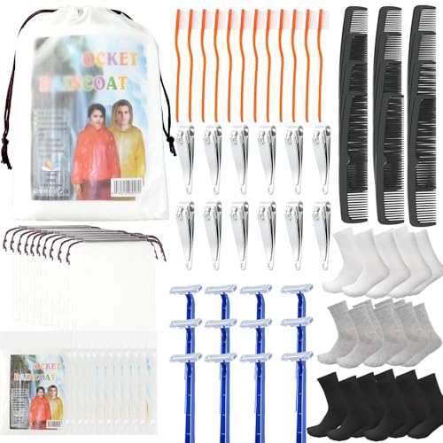 84 Pcs Homeless Care Package Supplies Bulk Hygiene Kits - Image 2