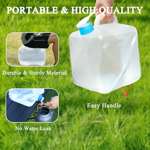 Collapsible Water Container with Spigot & Hook, BPA Free - Image 7