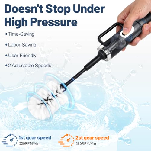 2 in 1 Electric Bottle Brush Set with Straw Cleaner - Image 5