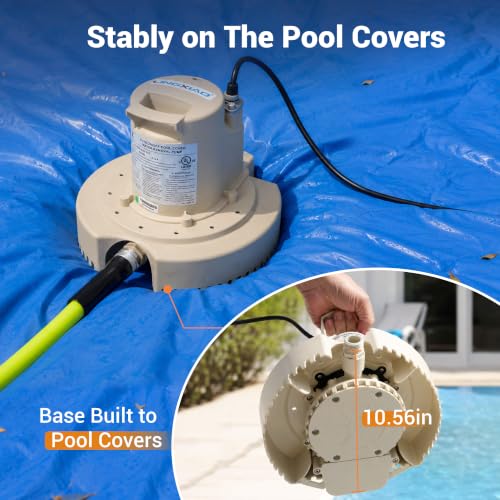 Pool Cover Water Remove Pump 1/4HP, 115V, Automatic, Submersible - Image 5