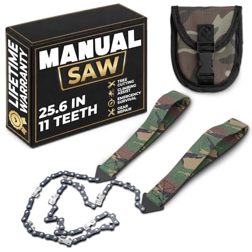 High Limb Rope Saw for Trees, 25.5" Cable Saw with 11 Teeth - Image 2