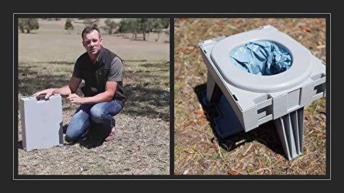 Cleanwaste GO Anywhere Complete Portable Camping Toilet - Image 5