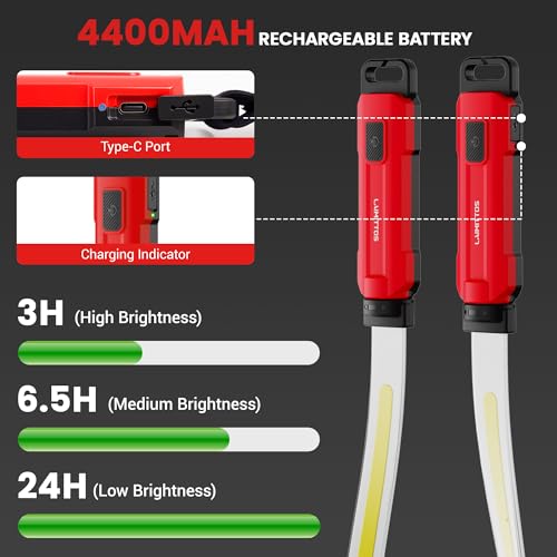 Rechargeable Underhood Work Light, 1000LM Magnetic Under | Home Repair - Image 6