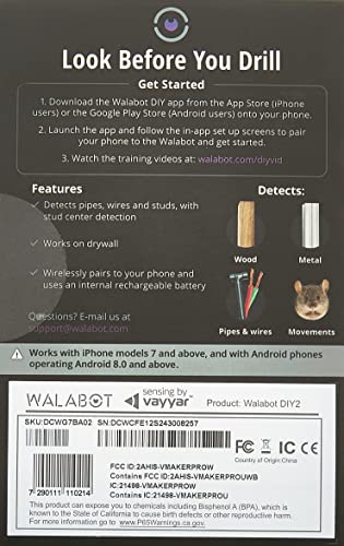 WALABOT DIY 2 - Advanced Wall Scanner/Stud Finder | Home Repair - Image 6