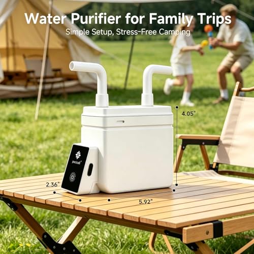 Portable Electric Water Filter with 0.01μm UF Pump | Travel Essentials - Image 7