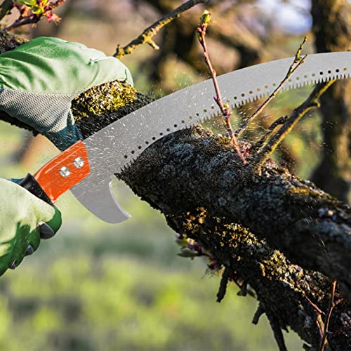 14FT Pole Saw for Tree Trimming 2-in-1 Hand Saw Steel - Image 7