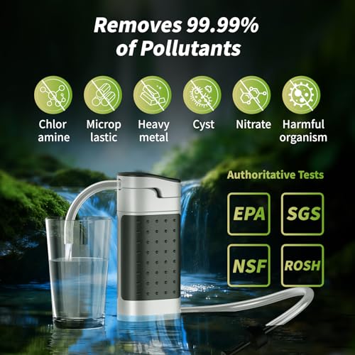 Portable Water Filter Pump, High-Volume Purification - Image 7