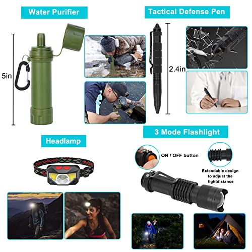 Survival Gear Professional Kit and Large Camping | Travel Essentials - Image 7