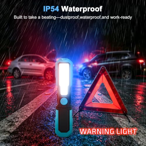 Work Light for Mechanic, 1500LM 3000mAh Rechargeable - Image 8