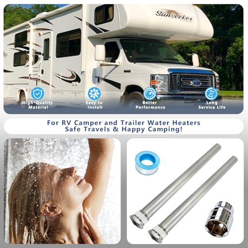 RV Water Heater Suburban Anode Rod 9.25" x 3/4" NPT, Galvanized - Image 7