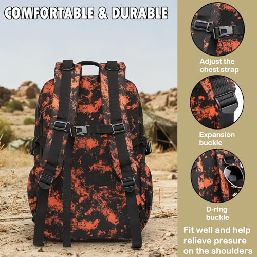 Military Tactical Backpack for Men, Assault Backpack - Image 4